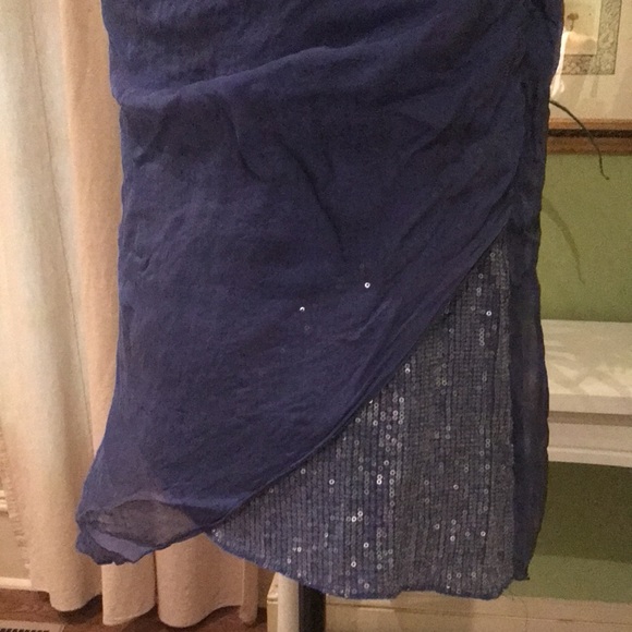 Sequin and gauze top - Picture 2 of 6